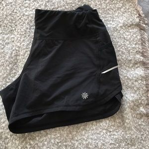 Athleta running shorts.